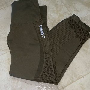 Army Green Gymshark leggings